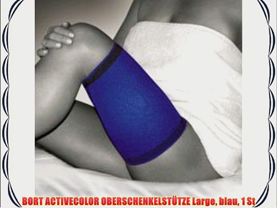 BORT ACTIVECOLOR OBERSCHENKELST?TZE Large blau 1 St