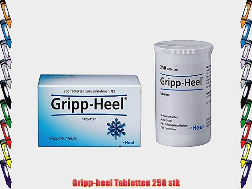 Gripp-heel Tabletten 250 stk