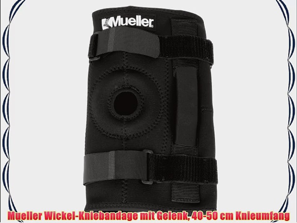 Mueller Wickel-Kniebandage mit Gelenk 40-50 cm Knieumfang