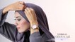 Shawlbyvsnow : Hijab Tutorial with VS Cotton Scarf ( 2 style )