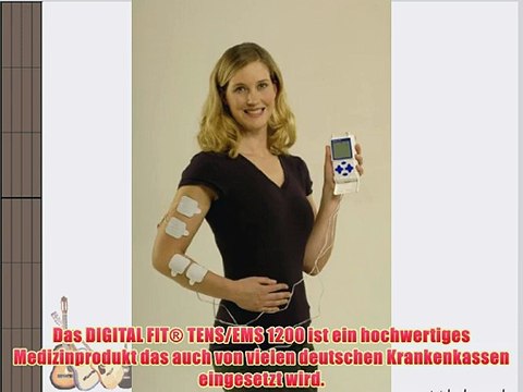 Davita 30052 Elektrostimulationsger?t Digital Fit Tens/EMS 1200