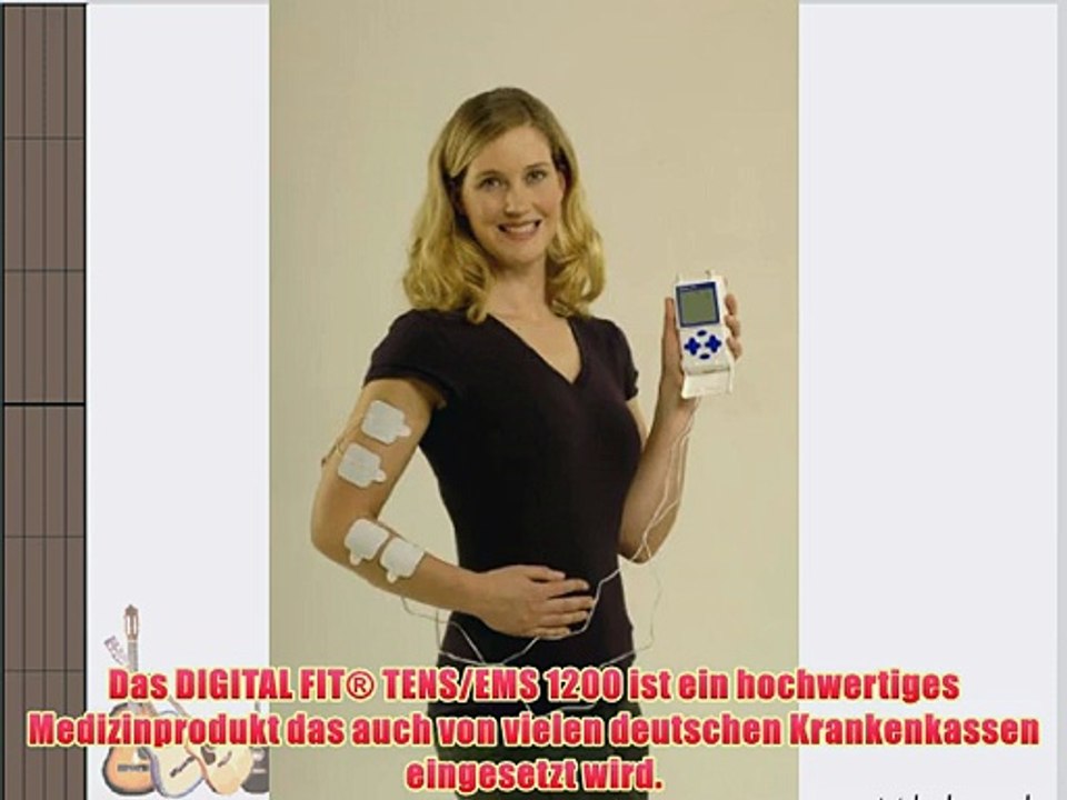 Davita 30052 Elektrostimulationsger?t Digital Fit Tens/EMS 1200