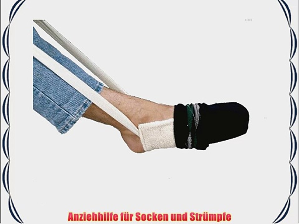Anziehhilfe f?r Socken und Str?mpfe