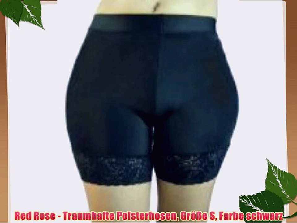 Red Rose - Traumhafte Polsterhosen Gr??e S Farbe schwarz