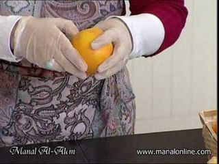 تزيين الفواكه - منال العالم