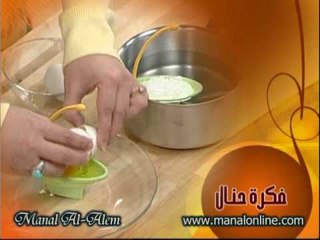 فكرة سلق البيض داخل المياه - منال العالم