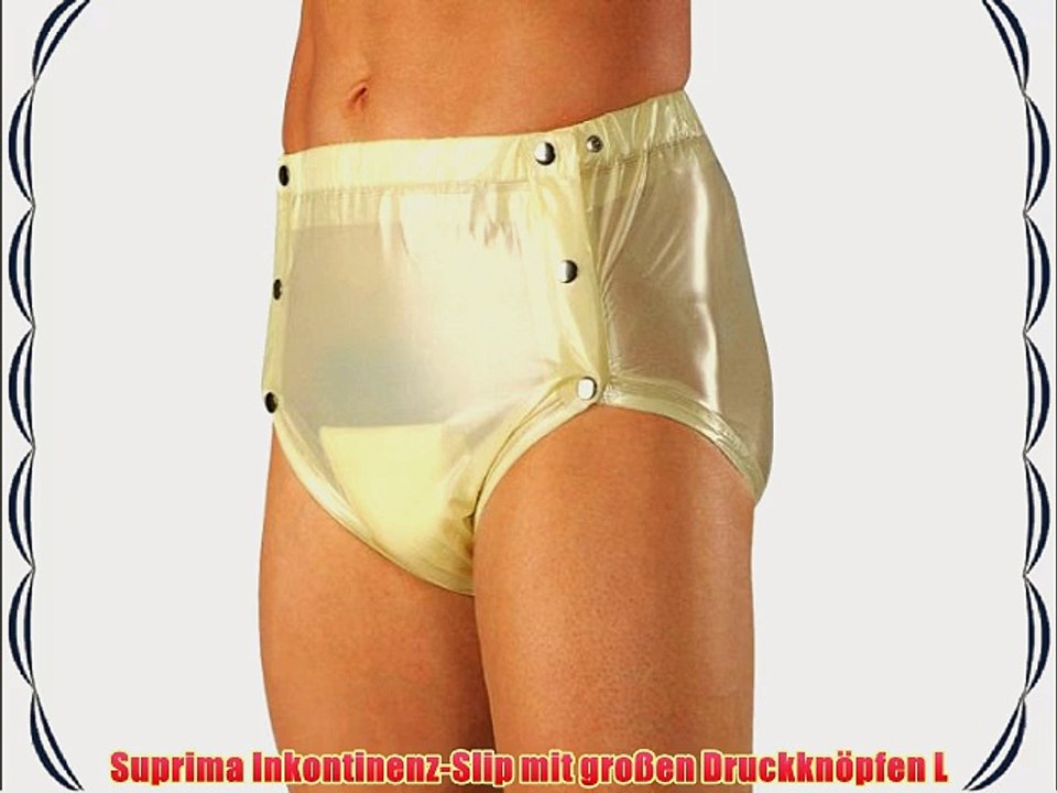 Suprima Inkontinenz-Slip mit gro?en Druckkn?pfen L