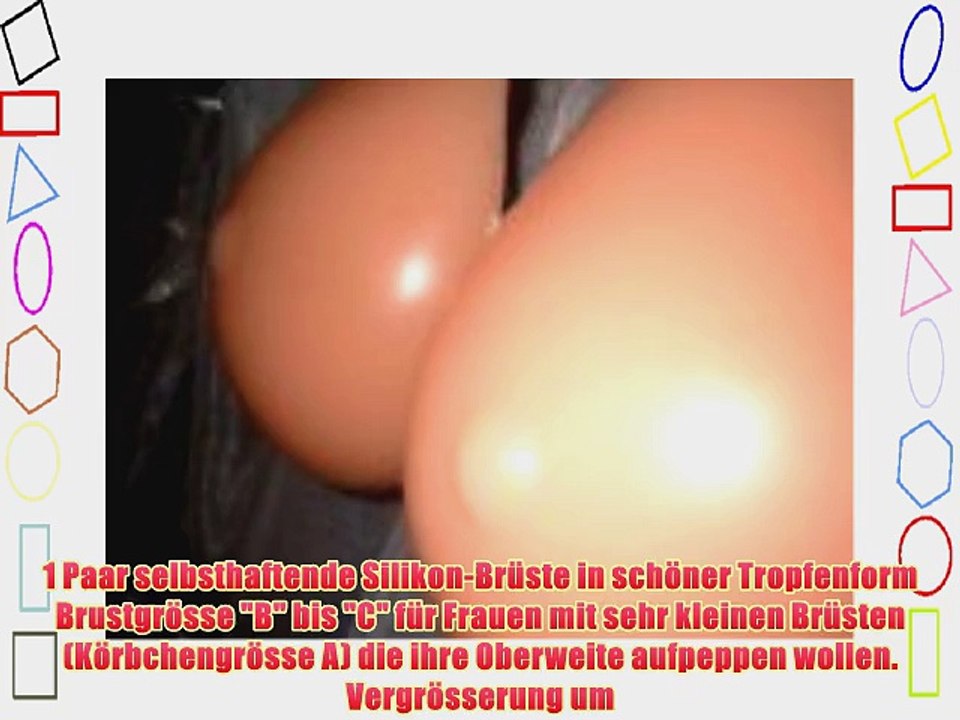 Silikonbusen selbsthaftend Tropfen Cup B-C