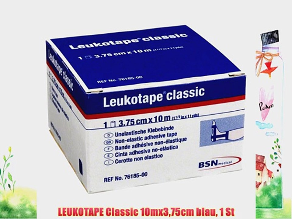 LEUKOTAPE Classic 10mx375cm blau 1 St