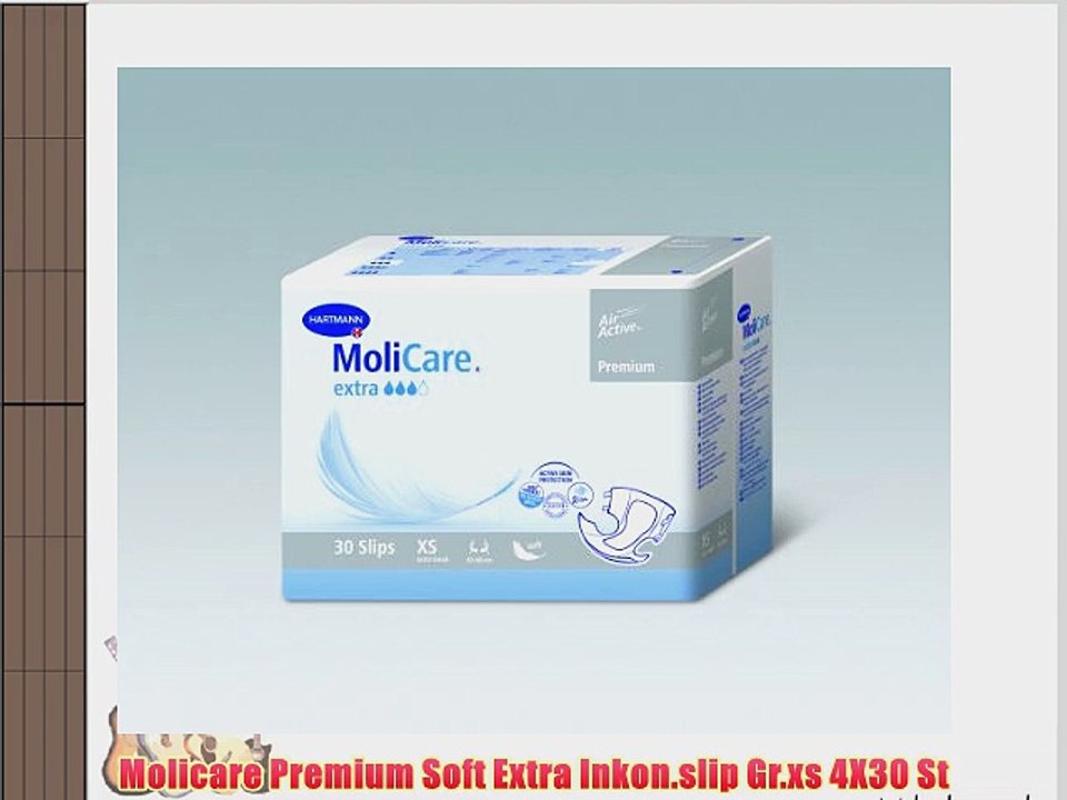 Molicare Premium Soft Extra Inkon.slip Gr.xs 4X30 St