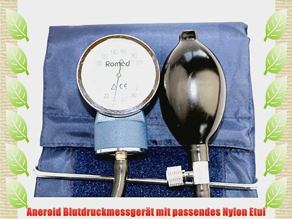 Blutdruckmessger?t Aneroid 2-Schlauch   Stethoskop verschiedene Farben nach Auswahl (Schwarz