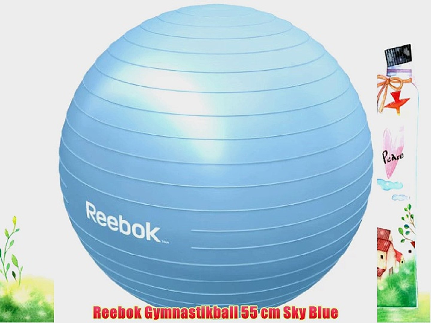 Reebok Gymnastikball 55 cm Sky Blue - video dailymotion