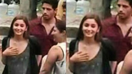 Spotted: Alia Bhatt And Sidharth Malhotra On The Sets Of Kapoor And Sons Since 1921