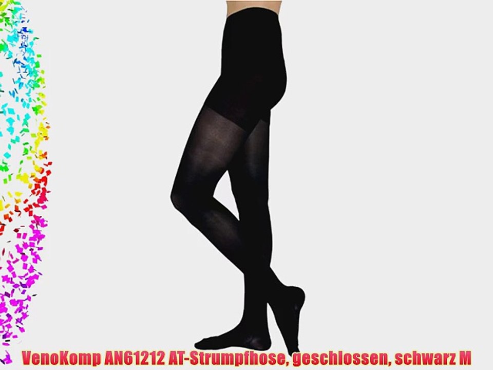 VenoKomp AN61212 AT-Strumpfhose geschlossen schwarz M