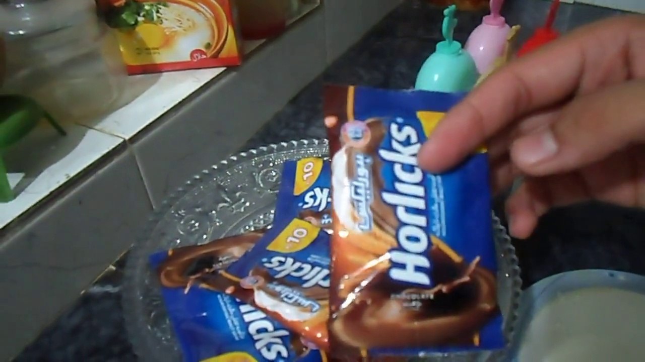 Horlicks Popsicale  Made easy -AAmna's Kitchen