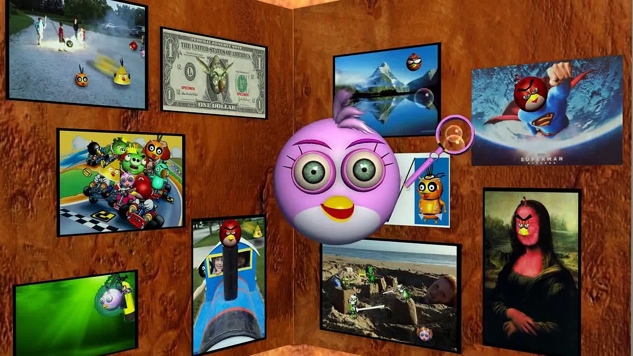 Your best submitted pictures with Angry Birds 3D characters ♫ a 3D animated  contest spoof