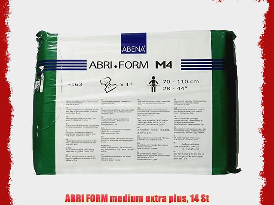 ABRI FORM medium extra plus 14 St