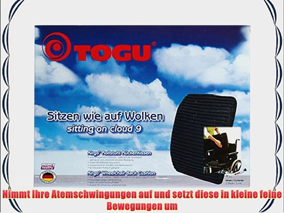 Togu AIRGO-Rollstuhl-R?ckenkissen