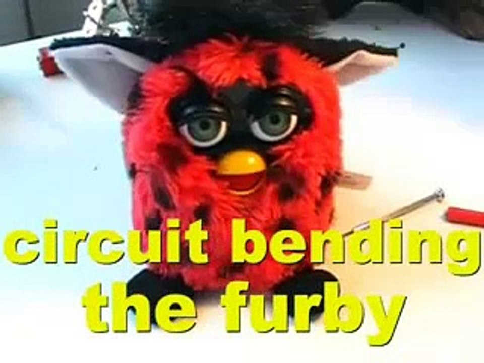 Circuit bending the Furby. Dijf's Workshop