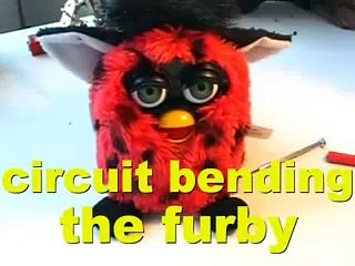 Circuit bending the Furby. Dijf's Workshop
