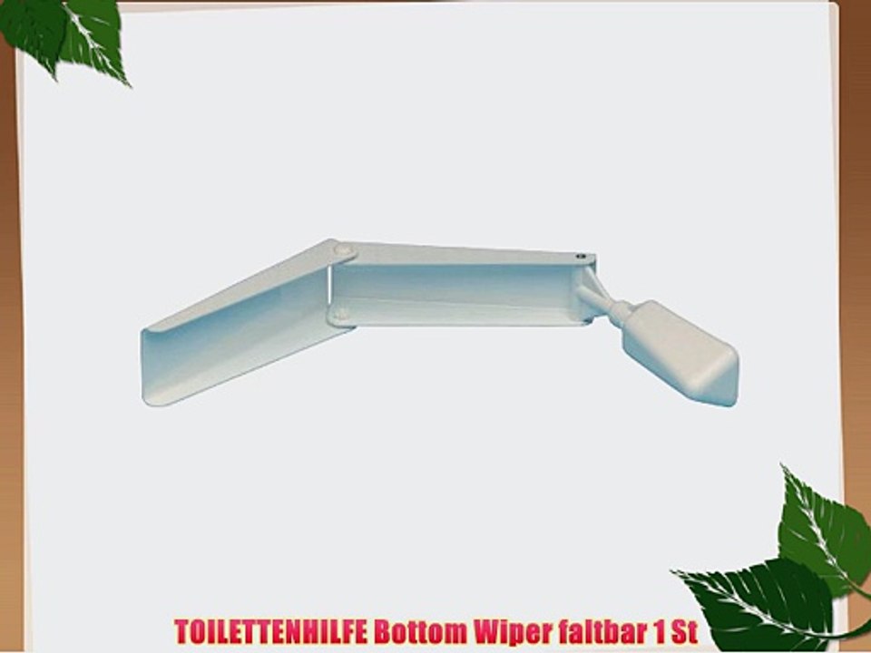 TOILETTENHILFE Bottom Wiper faltbar 1 St