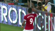 Manchester United 3 - 1 San Jose Earthquakes (All Goals and Highlights) Friendly Match ~ 22/07/2015