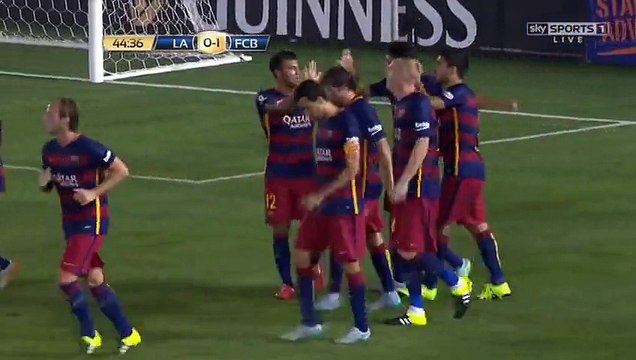 Barcelona 2 - 1 LA Galaxy All Goals and Highlights 22/07/2015 - Friendly Match