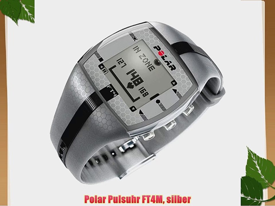 Polar Pulsuhr FT4M silber