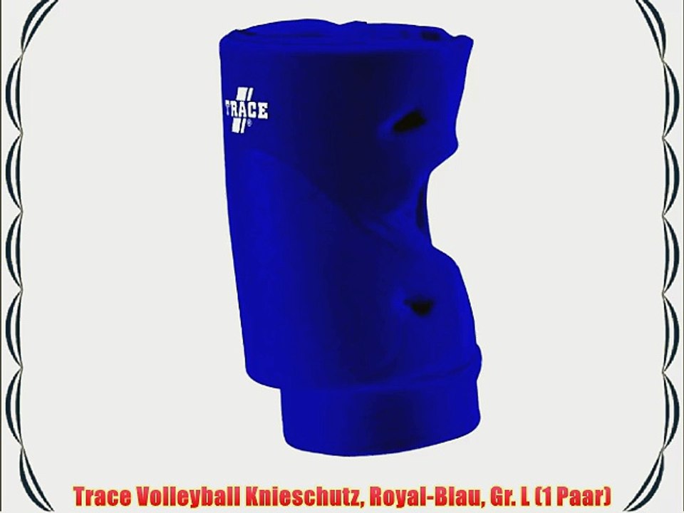 Trace Volleyball Knieschutz Royal-Blau Gr. L (1 Paar)