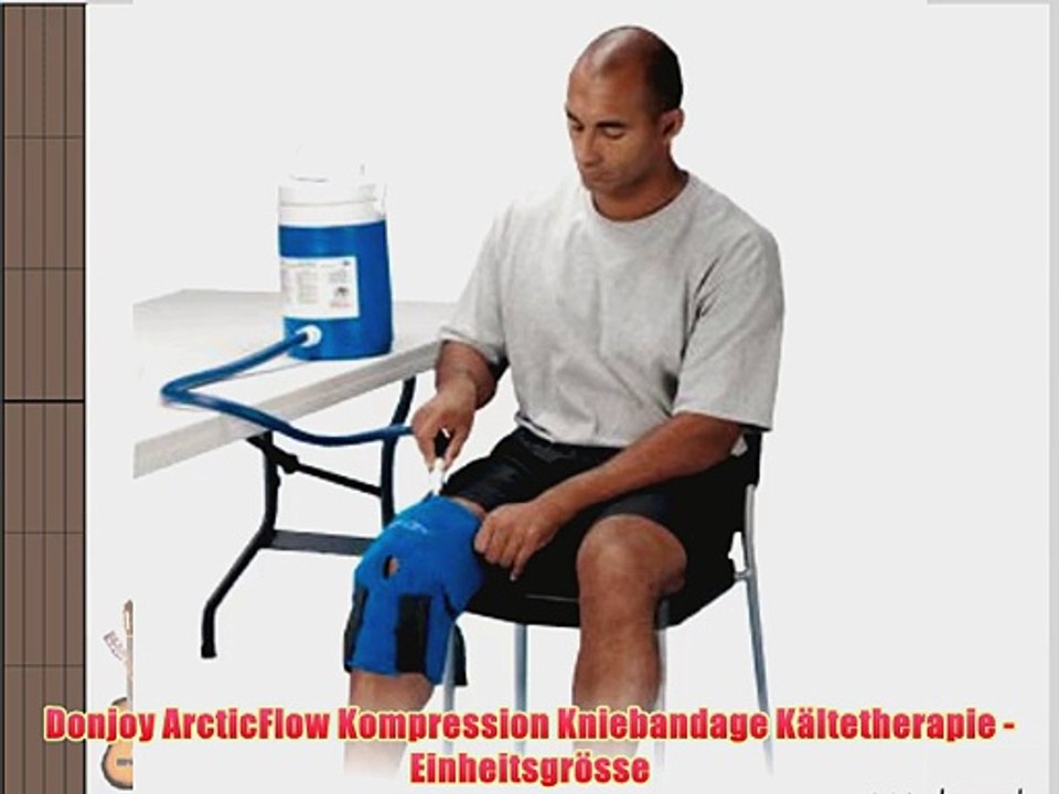 Donjoy ArcticFlow Kompression Kniebandage K?ltetherapie - Einheitsgr?sse