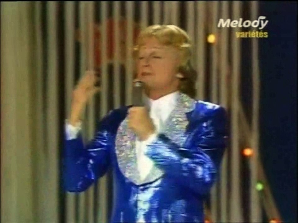 Claude  François présente Joe Dassin Le café des 3 colombes