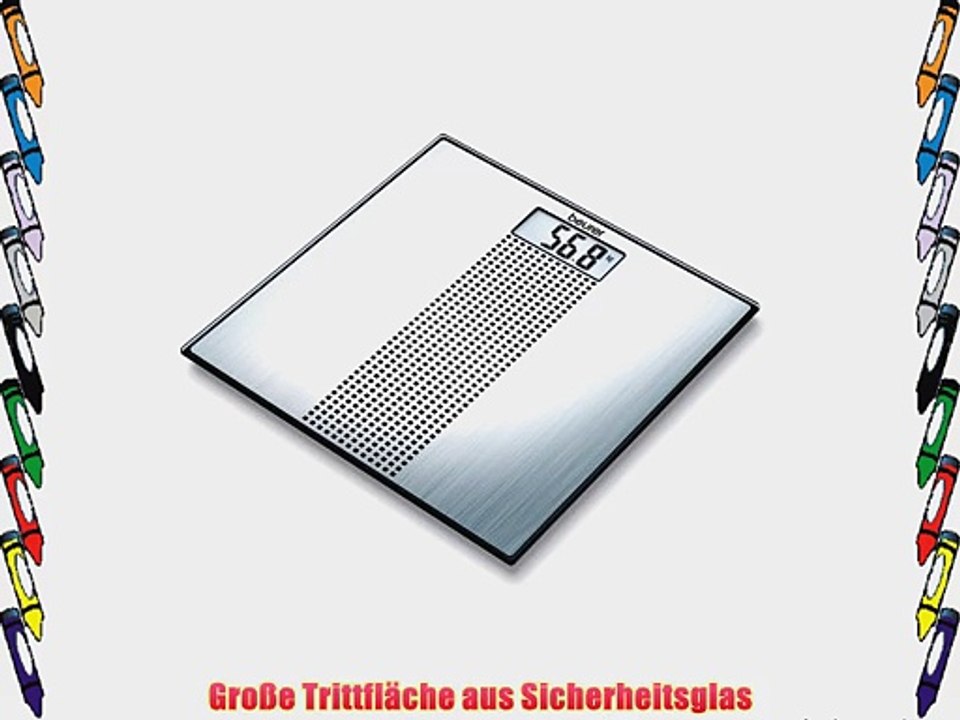 Beurer GS 36 Design-Glaswaage