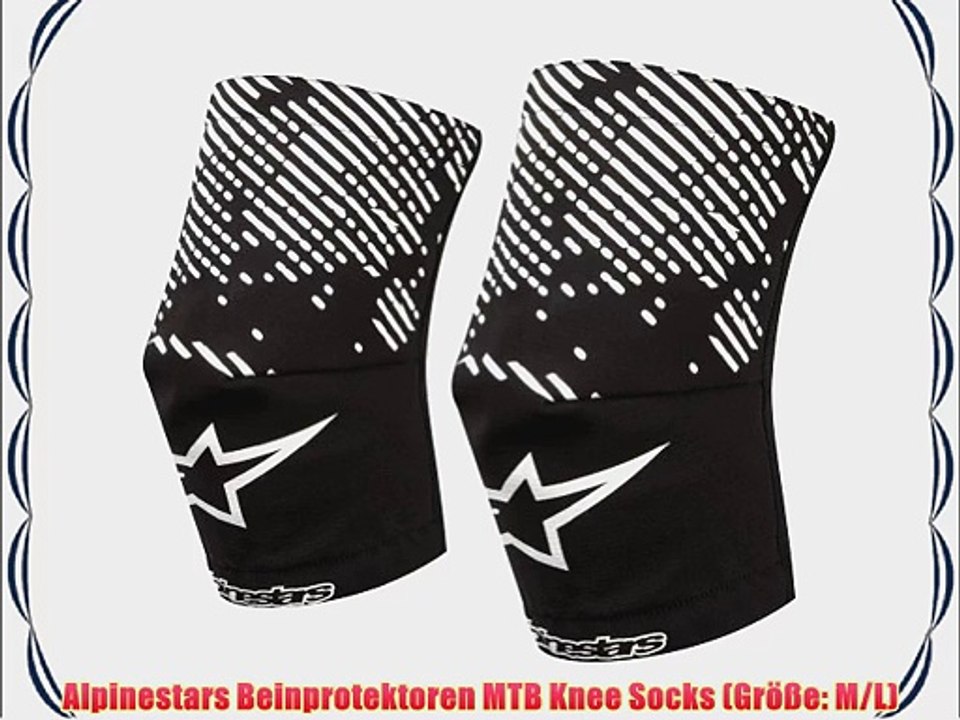 Alpinestars Beinprotektoren MTB Knee Socks (Gr??e: M/L)