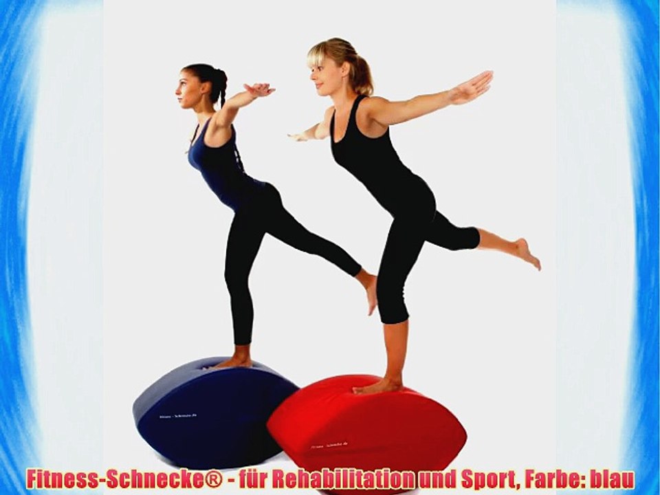 Fitness-Schnecke? - f?r Rehabilitation und Sport Farbe: blau