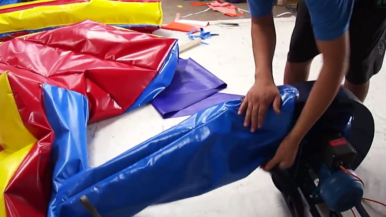 Inflado de cancha de futbol