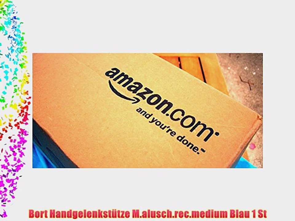 Bort Handgelenkst?tze M.alusch.rec.medium Blau 1 St