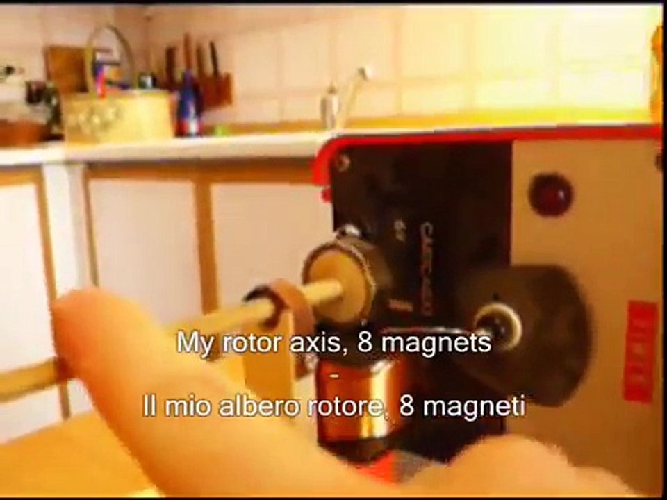 Magnetic gear box 4:1 (work with AC motor)
