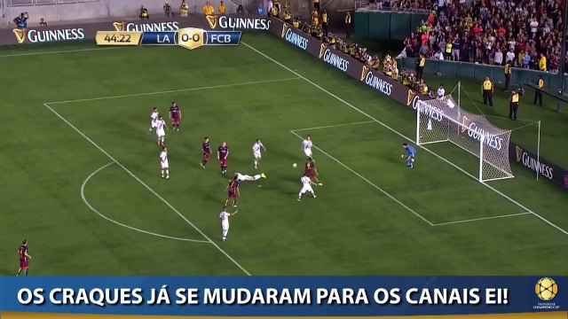 Barcelona: Luis Suárez marcó el primer gol en amistoso ante Los Ángeles Galaxy