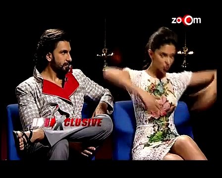 Ram leela - Deepika Padukone & Ranveer Singh talk about Nagada Sang Dhol, Kiss, Sonakshi & more