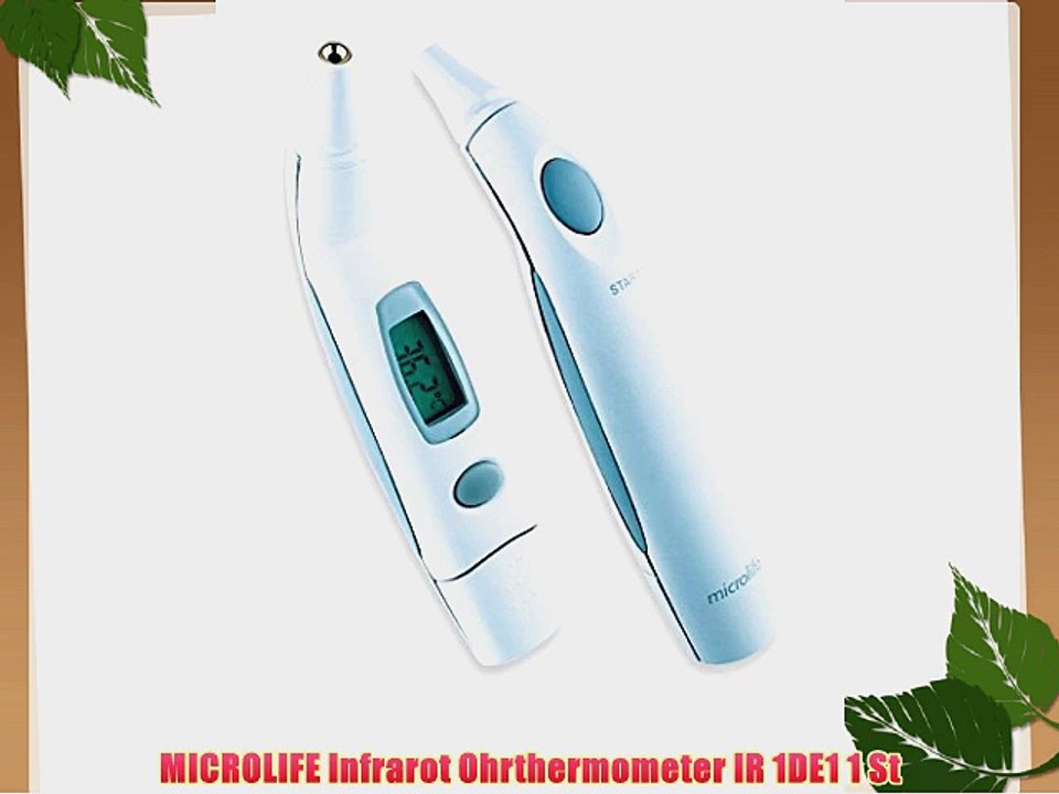MICROLIFE Infrarot Ohrthermometer IR 1DE1 1 St