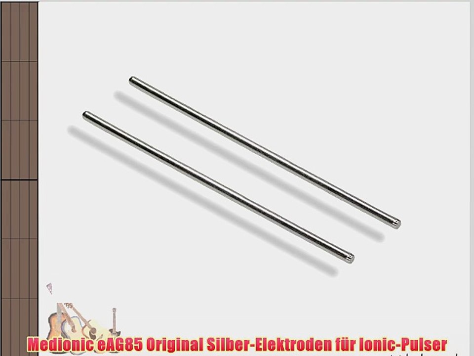 Medionic eAG85 Original Silber-Elektroden f?r Ionic-Pulser