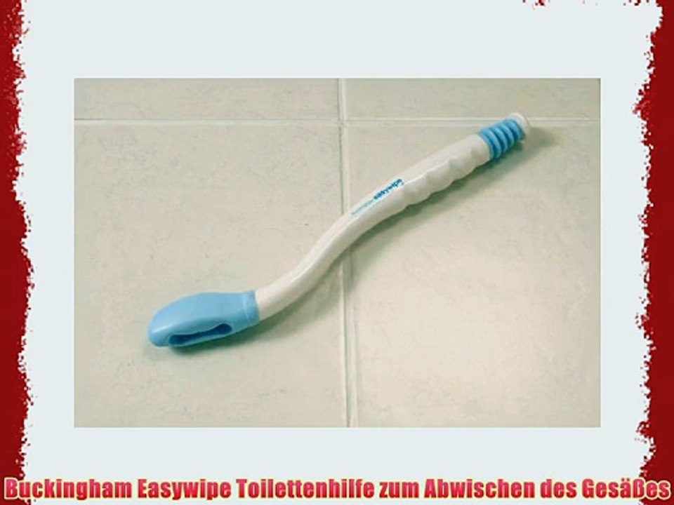 Buckingham easywipe toilettenhilfe zum abwischen des ges??es