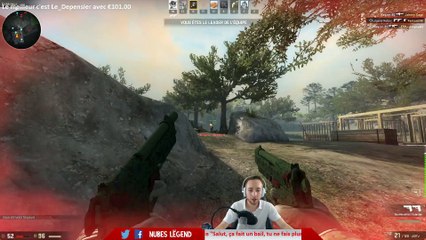 22-07 BF3 34m40 grosse action - CS GO GunGame et Arkos nous explose sur Supraball