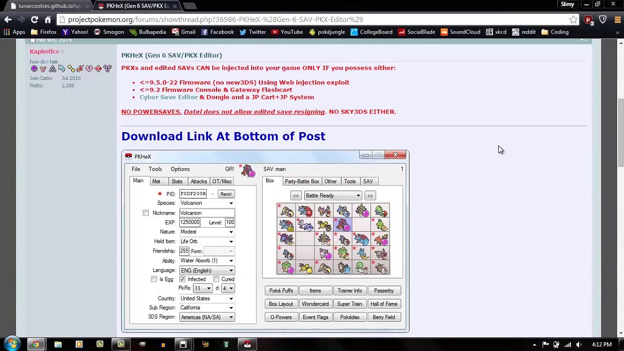 POKEGEN in Pokemon XY/ORAS using QR Codes!