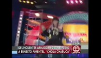 Ernesto Pimentel: Delincuentes armados le robaron S/.2,500