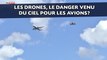 Des collisions entre drones et avions craintes par les autorités