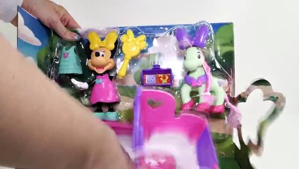 Play-Doh Minnie Mouse Polka Dot Pony Cart with Disney Princess Sofia The First Playdough Fruit Car