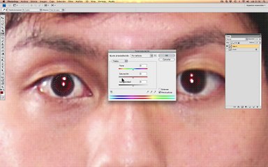 Tutorial rápido corrección ojos rojos en Photoshop