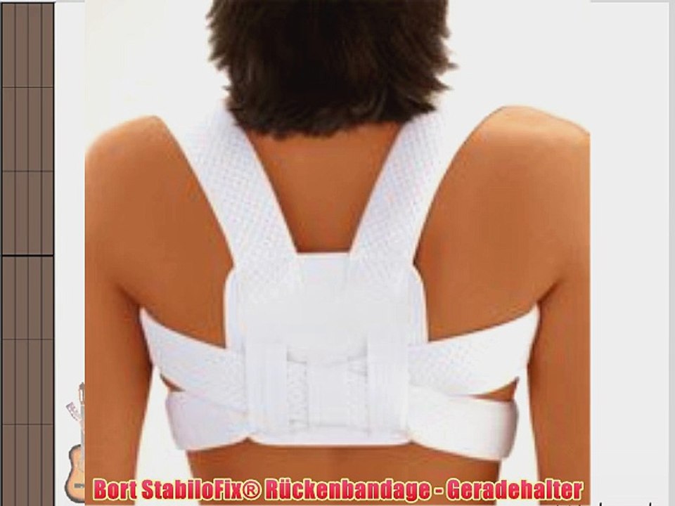 Bort StabiloFix? R?ckenbandage - Geradehalter