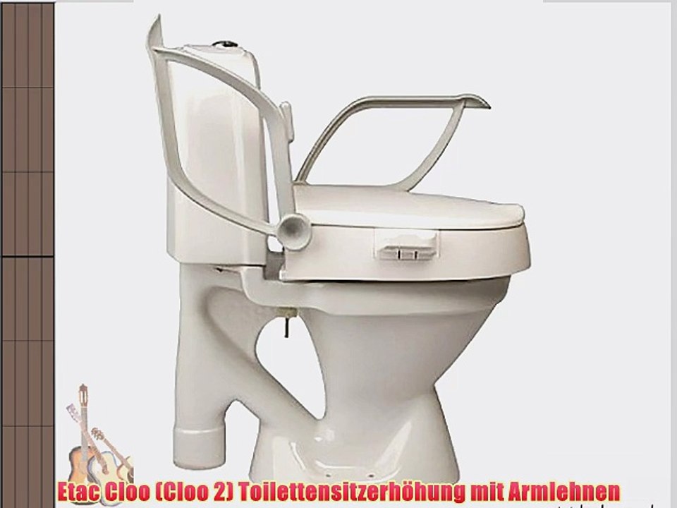 Etac Cloo (Cloo 2) Toilettensitzerh?hung mit Armlehnen